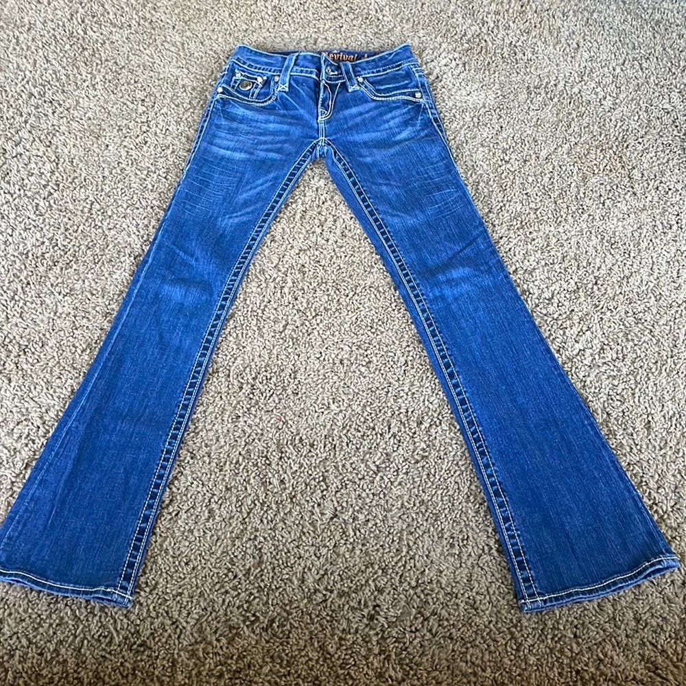 Boot Cut Rock Revivals Size 26